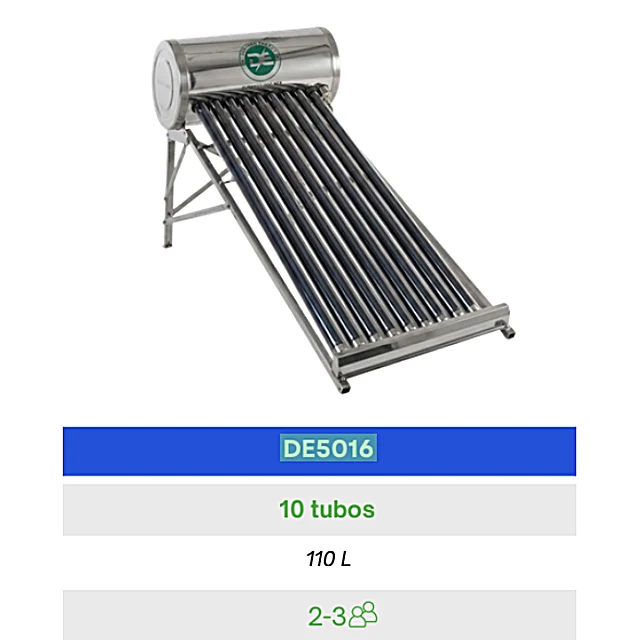 Calentador Solar 10 Tubos