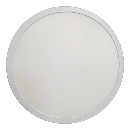 Luminario LED Plafón de Sobreponer 10″ 24W – Luz Fría 6500K Blanco Redondo