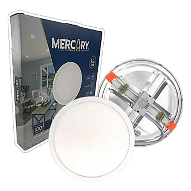 Luminario LED downlight ajustable 12w luz blanca
