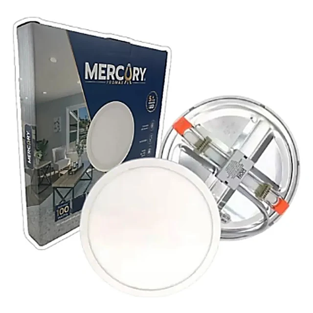 Luminario LED downlight ajustable 20w 6500k blanco